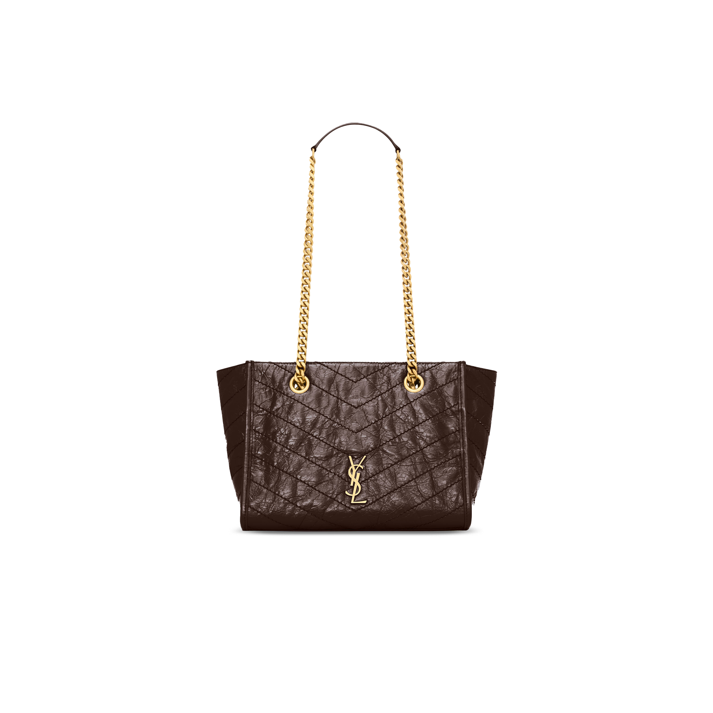 Y51 NIKI SMALL SHOPPING IN VINTAGE LEATHER 8726800EN072877 (25*19*10cm)